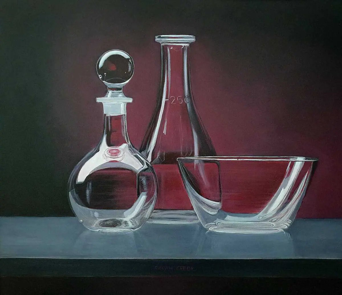 Glas, Glass still life