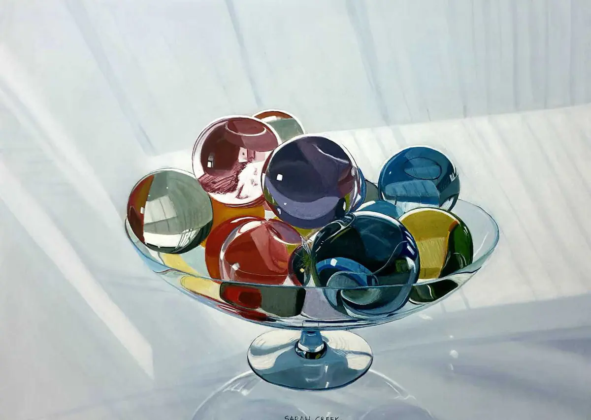 Lost your Marbles?, Stilleven met knikkers