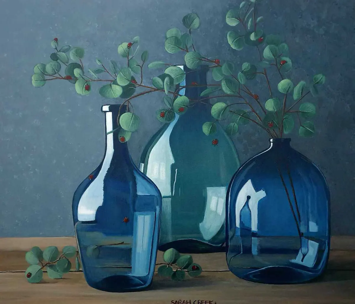 Emerald vase, Green vase