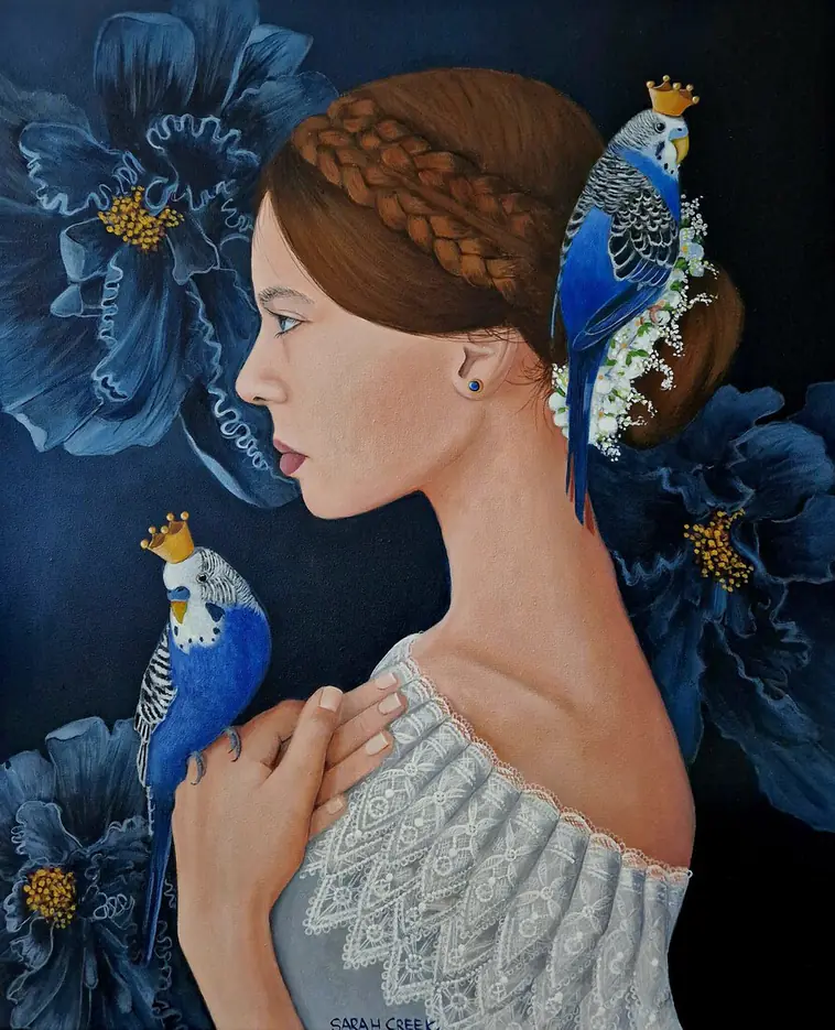 King and Queen, Portrait of a ballerina