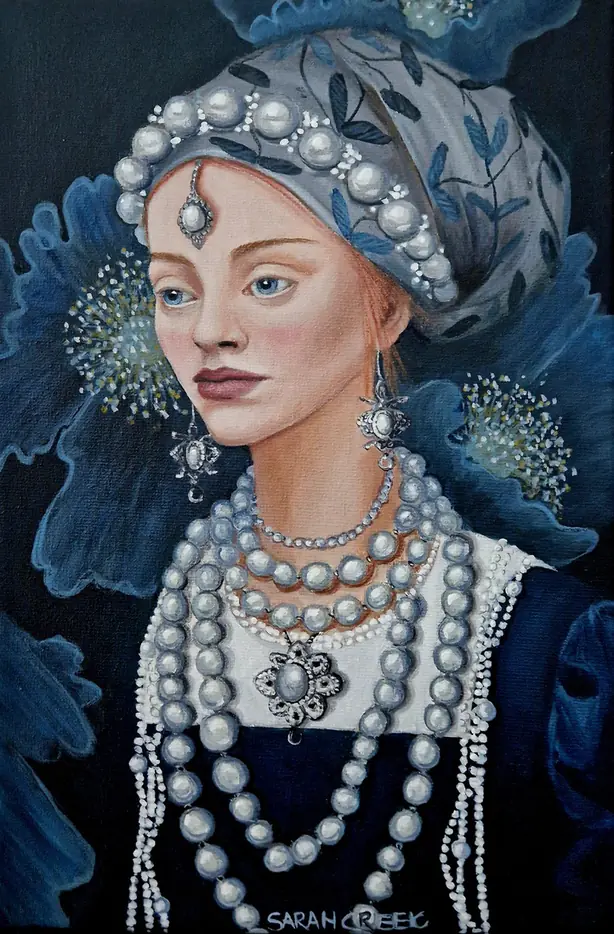 Meisje met de parels, Portrait