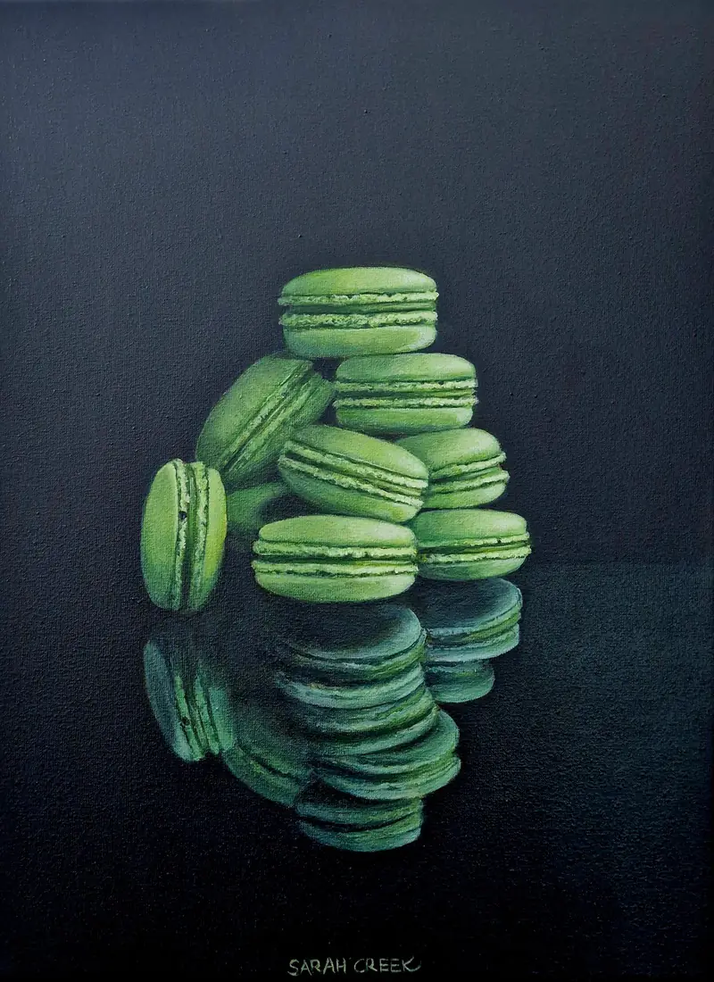 Green macarons, Green macarons