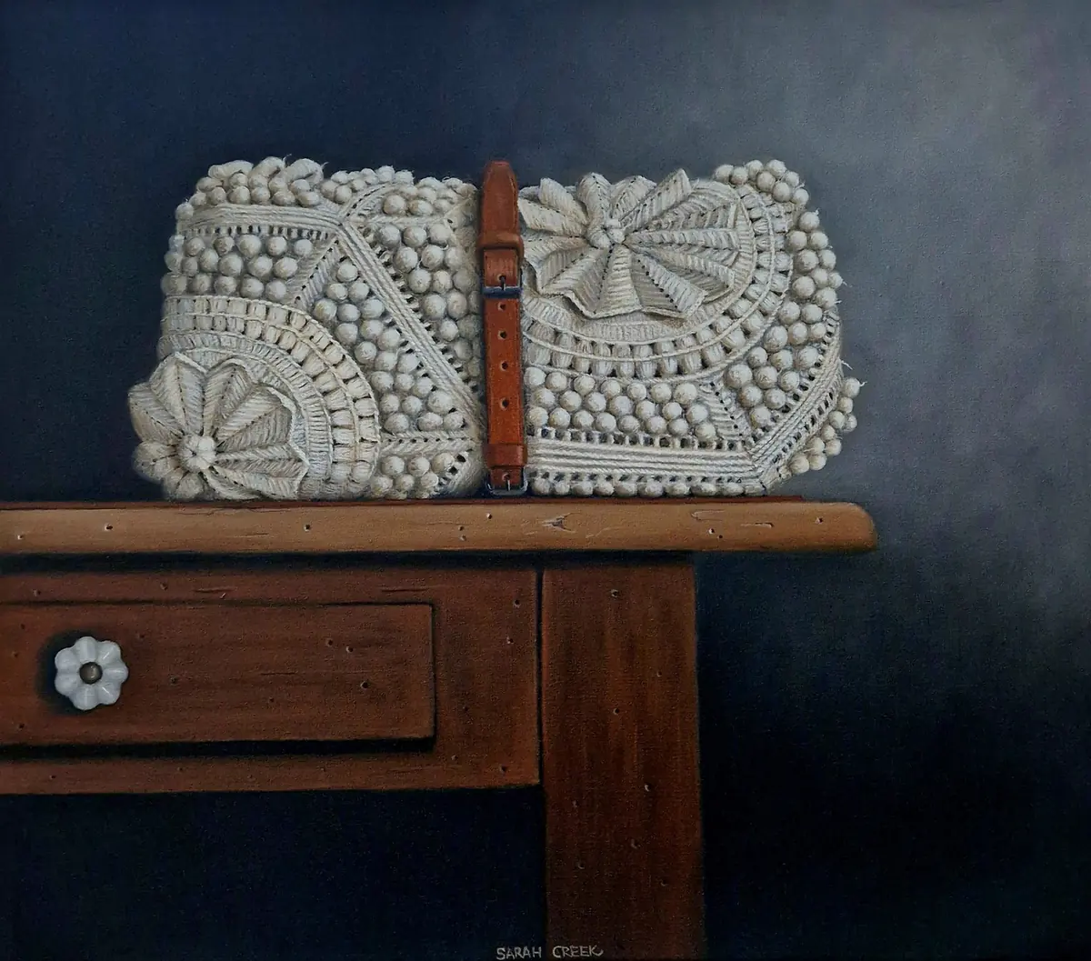 Beppe's beddesprei, Still life with bedspread