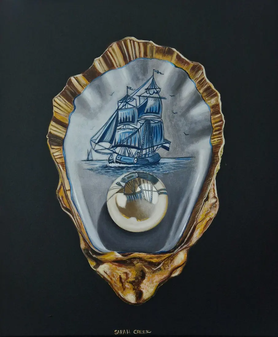 The Silent Passage, Shell with ship