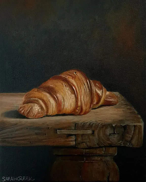 Croissant, Still life with croissant