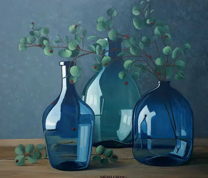 Emerald vase, Green vase