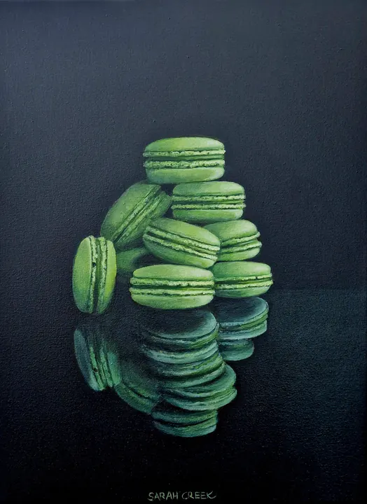Green macarons, Green macarons