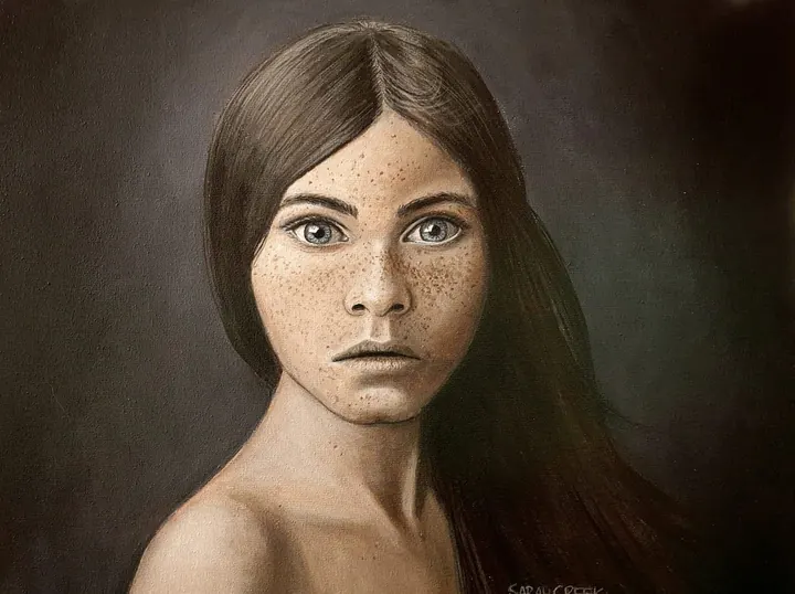 Is this my future, Portrait of a girl