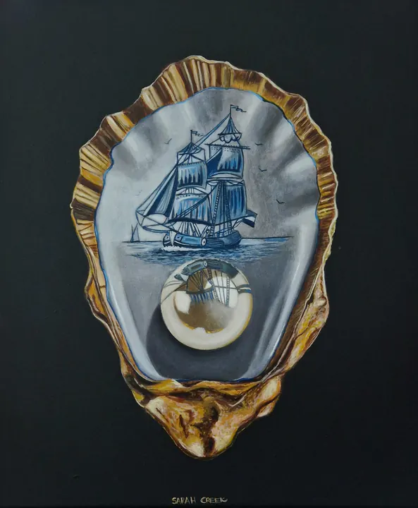 The Silent Passage, Shell with ship