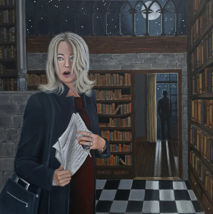 Wraith of the past, Scene with a lady in a castle
