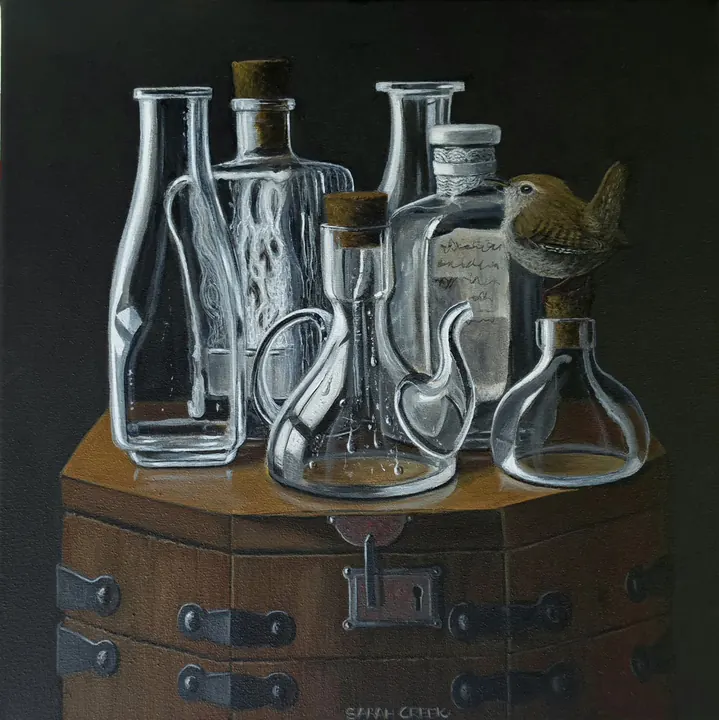 Collected Light, Still life with glass